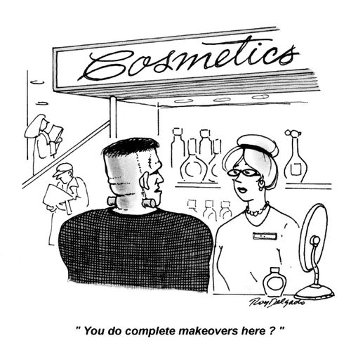 'You do complete makeovers here?'