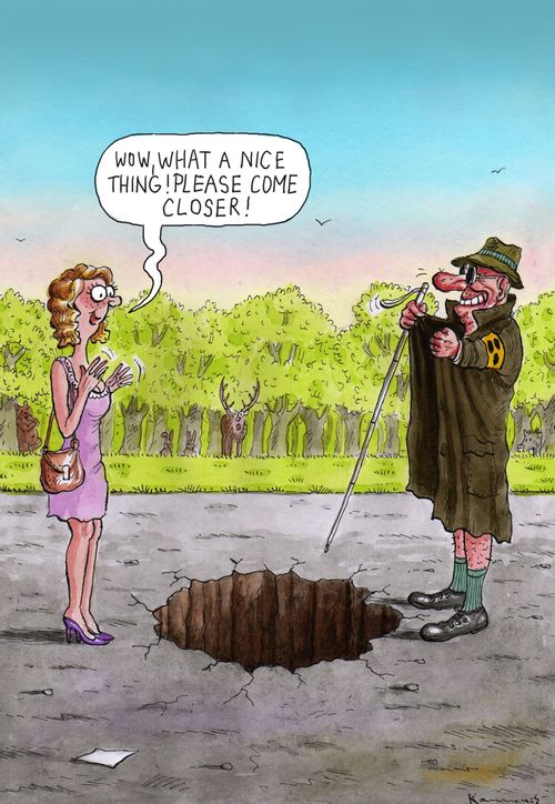 The Blind Exhibitionist