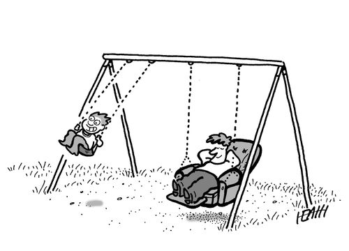 Swing Recliner.