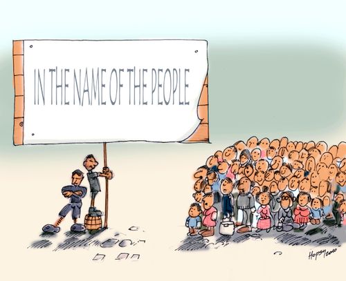 In the name of the people