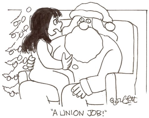 'A union job!'