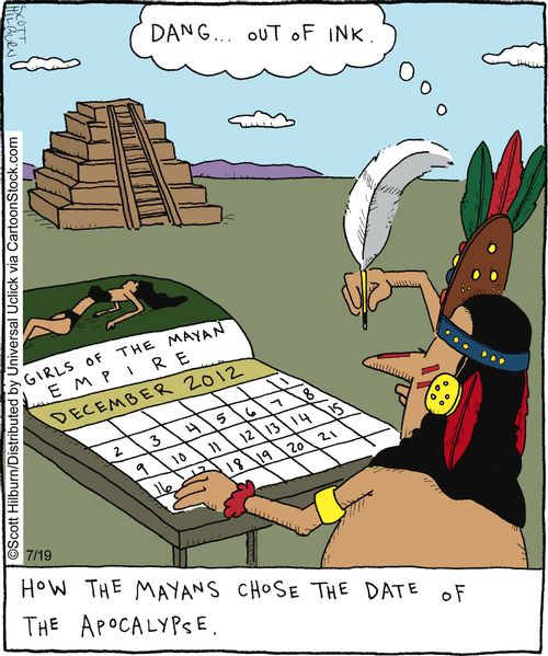 How the Mayans chose the date of the Apocalypse.