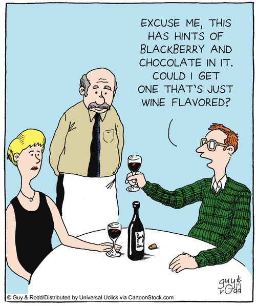 'Could I just get one that's wine flavored?'