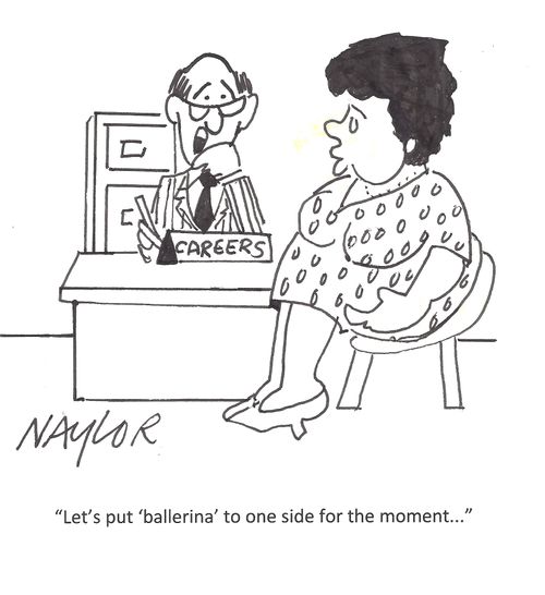 'Let's put 'ballerina' to one side for the moment...'