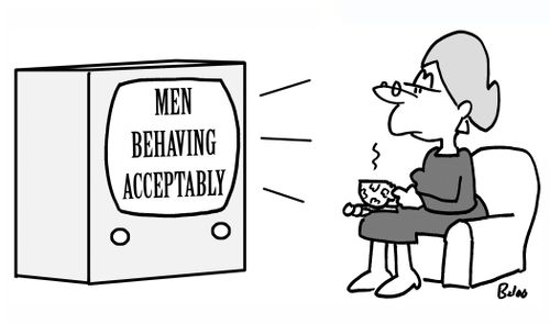 Men Behaving Acceptably.