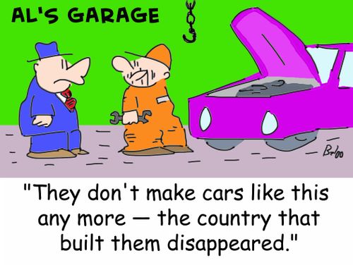 'They don't make cars like this any more -- the country that built them disappeared.'