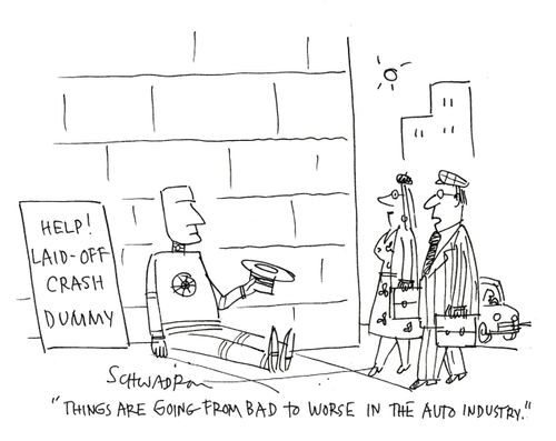 'Things are going from bad to worse in the auto industry.'