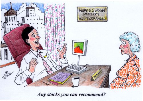 'Any stocks you can recommend?'