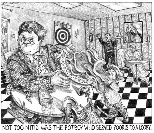 'Not too nitid was the potboy who served pooris to a looby.'