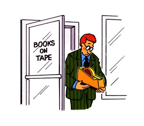 Books on tape.