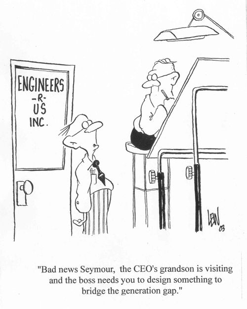 '...need to design something to bridge the generation gap.'