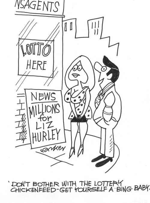 'Don't bother with the Lottery chickenfeed - get yourself a Bing baby.'