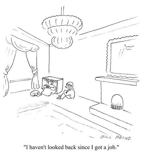 "I haven't looked back since I got a job."