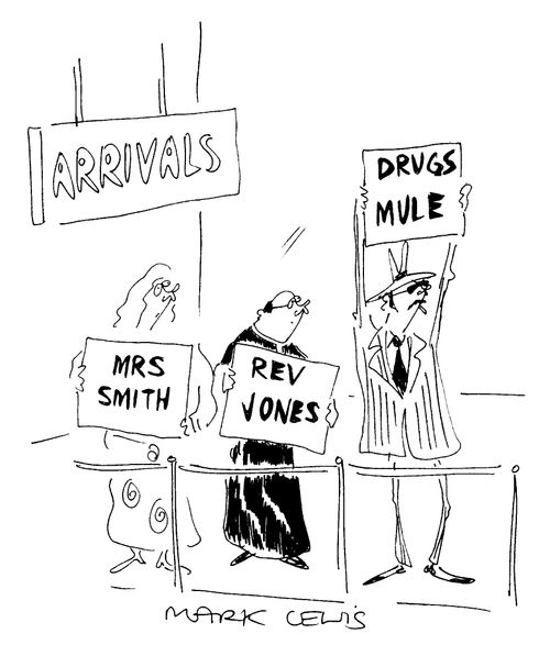 'Arrivals' 'Drugs Mule'
