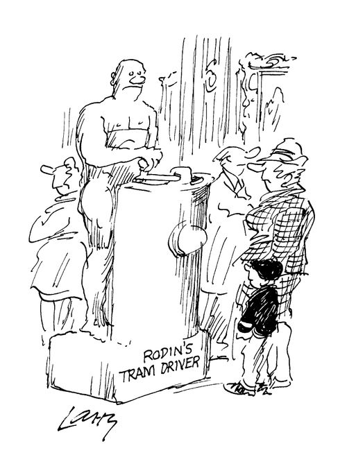Rodin's Tram Driver