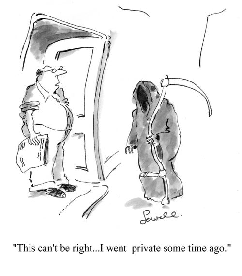'This can't be right...I went private some time ago.'