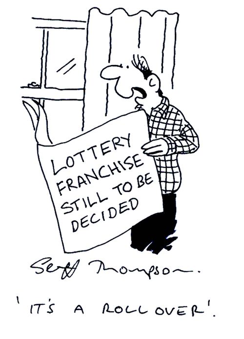 Lottery Franchise still to be decided - 'It's a rollover!'