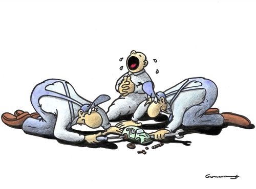 Toy repair.