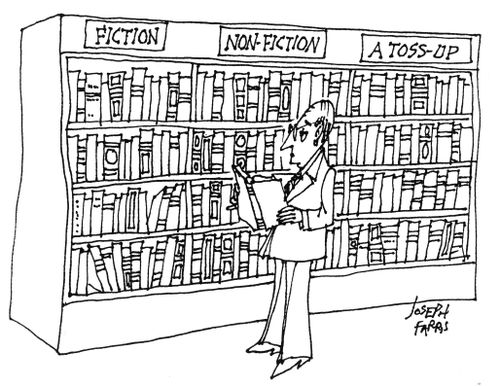Fiction/Non Fiction/A Toss Up.