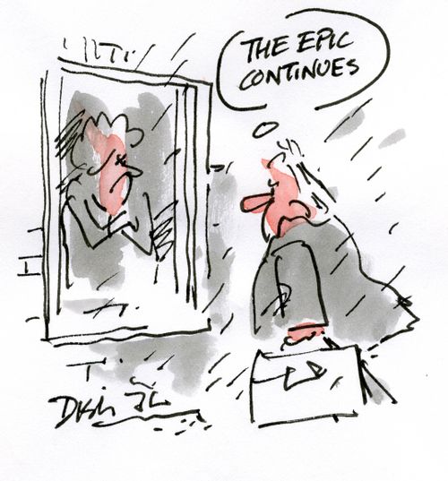 'The epic continues...'