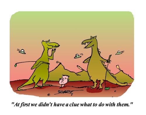 "At first we didn't have a clue what to do with them."