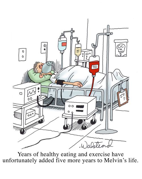 Healthy living has added years to Melvin's life.