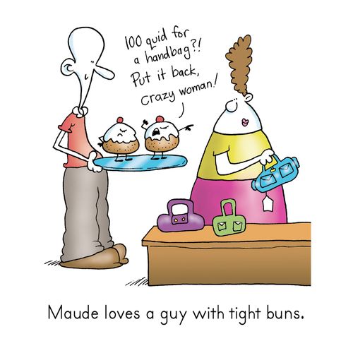 Maud Loves a Guy With Tight Buns.