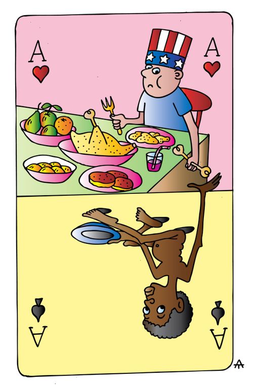 The Dealt Cards.