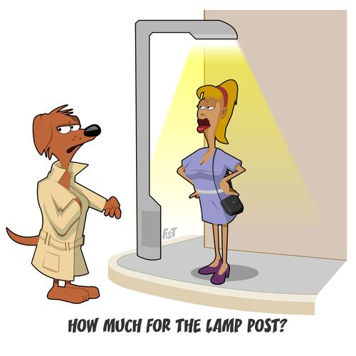 How much for the lamp post?