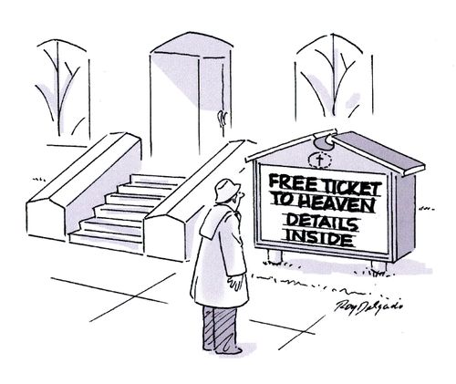 Free ticket to heaven... details inside