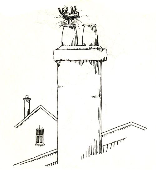 101 uses of a dead cat: chimney sweep