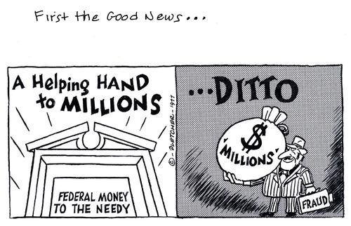 'A helping hand to millions ... Ditto'
