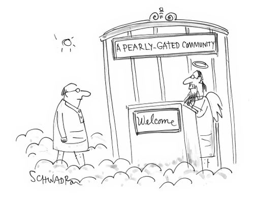 A Pearly-Gated Community.