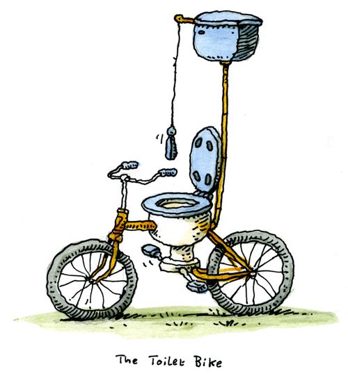 The Toilet Bike.