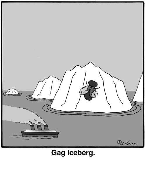 Gag iceberg.
