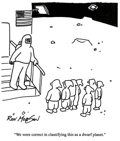 'We were correct in classifying this as a dwarf planet.'