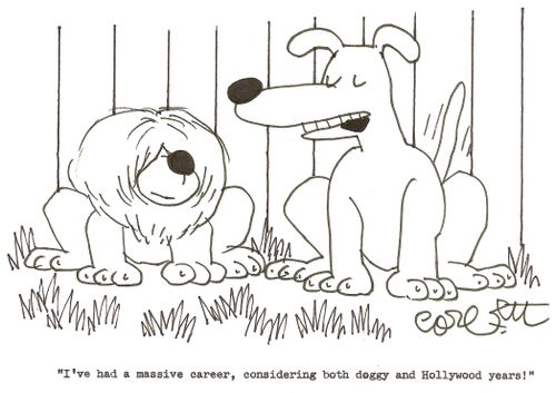 'I've had a massive career, considering both doggy and Hollywood years.'