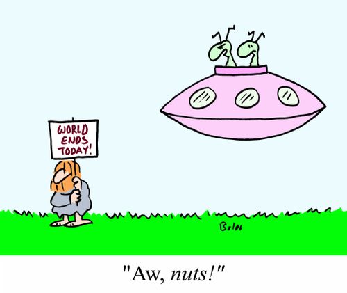 'Aw, nuts!'