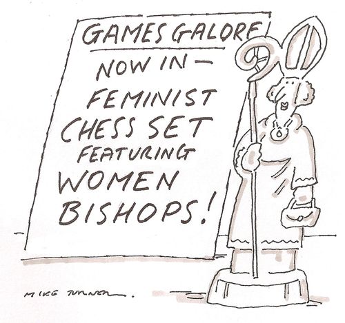 Games Galore: Now in - feminist chess set featuring women bishops!