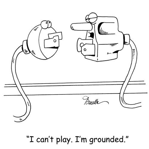 'I can't play. I'm grounded.'