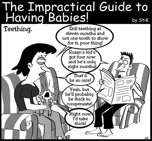 Baby Teething Problems.