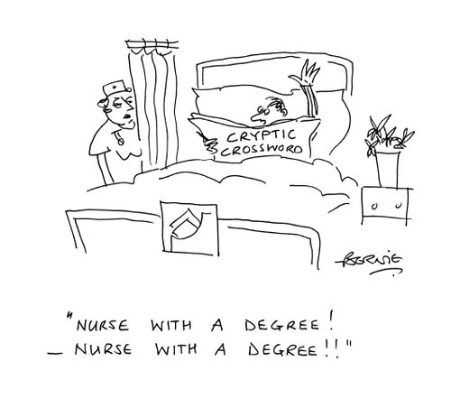 'Nurse with a degree! - Nurse with a degree!!'