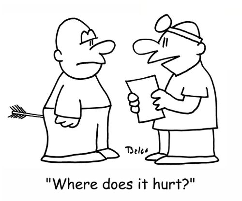 'Where does it hurt'