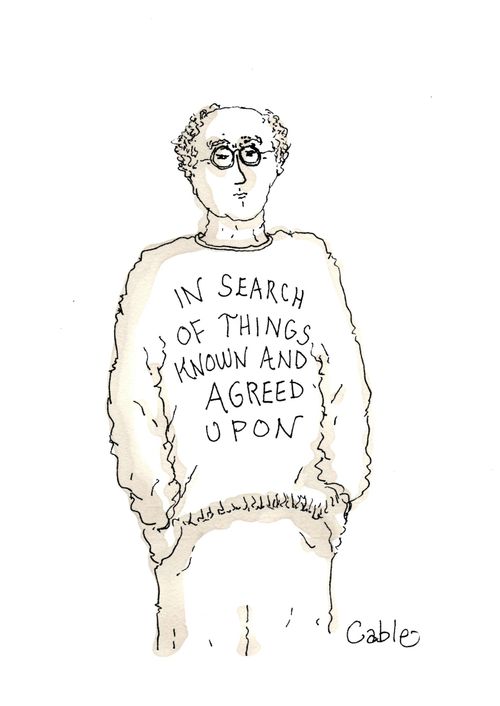 Tee Shirt: In Search of Things Known and Agreed Upon