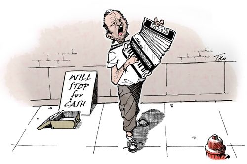 The Annoying Busker.