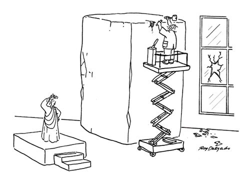 Sculptor's model.