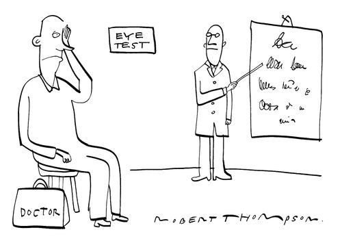 Eye Test for Doctor