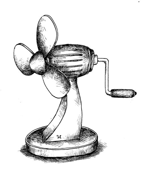 Wind-Up Fan