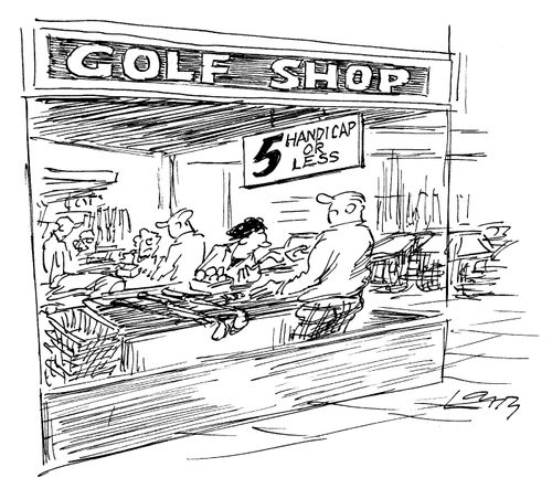 Golf shop