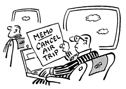 Memo - Cancel Air Trip